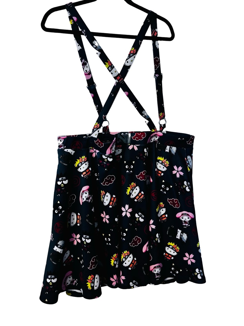 Hot Topic Skater Skirt Suspenders My Hero Academia Hello Kitty & Friends